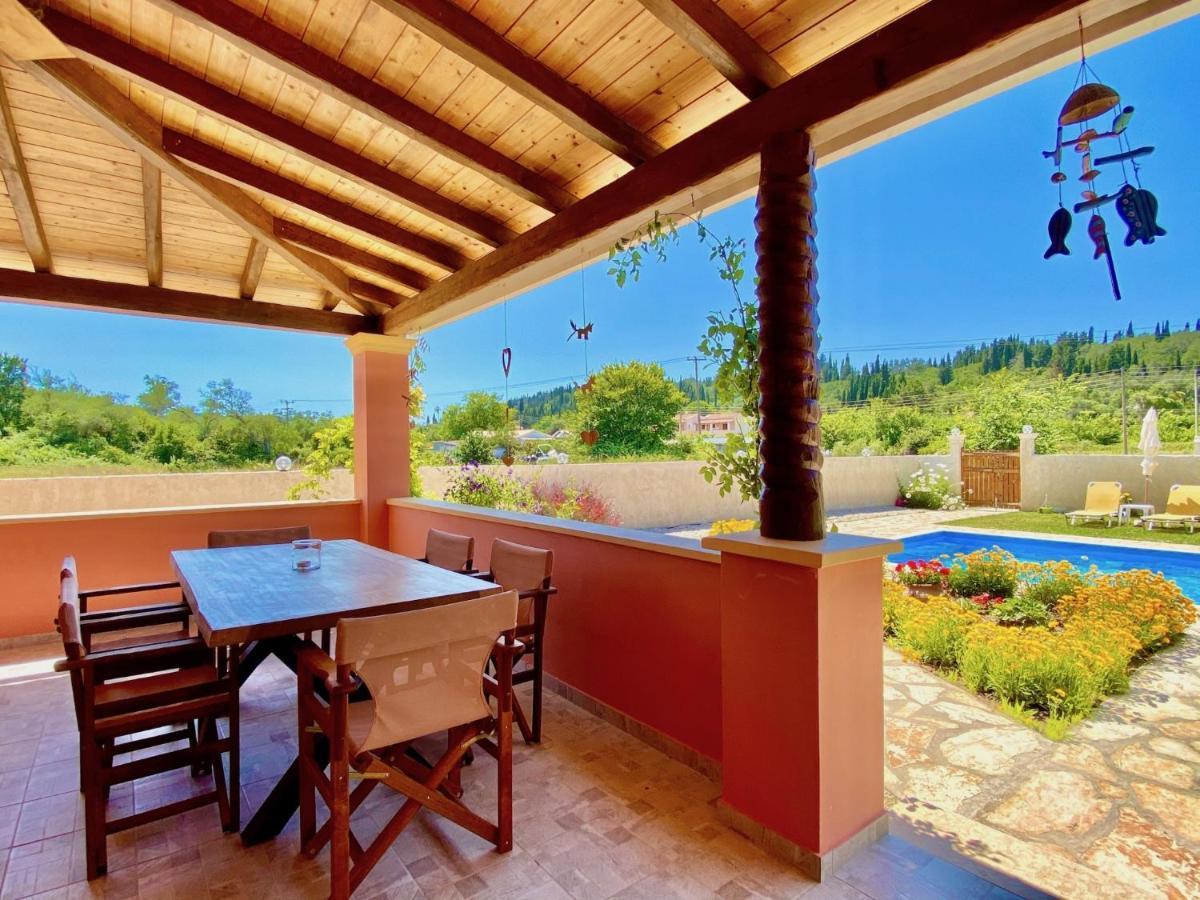 Villa Cocoon Sidari With Private Pool By Dadovillas Melíssia Buitenkant foto